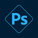 adobe photoshop express android application logo